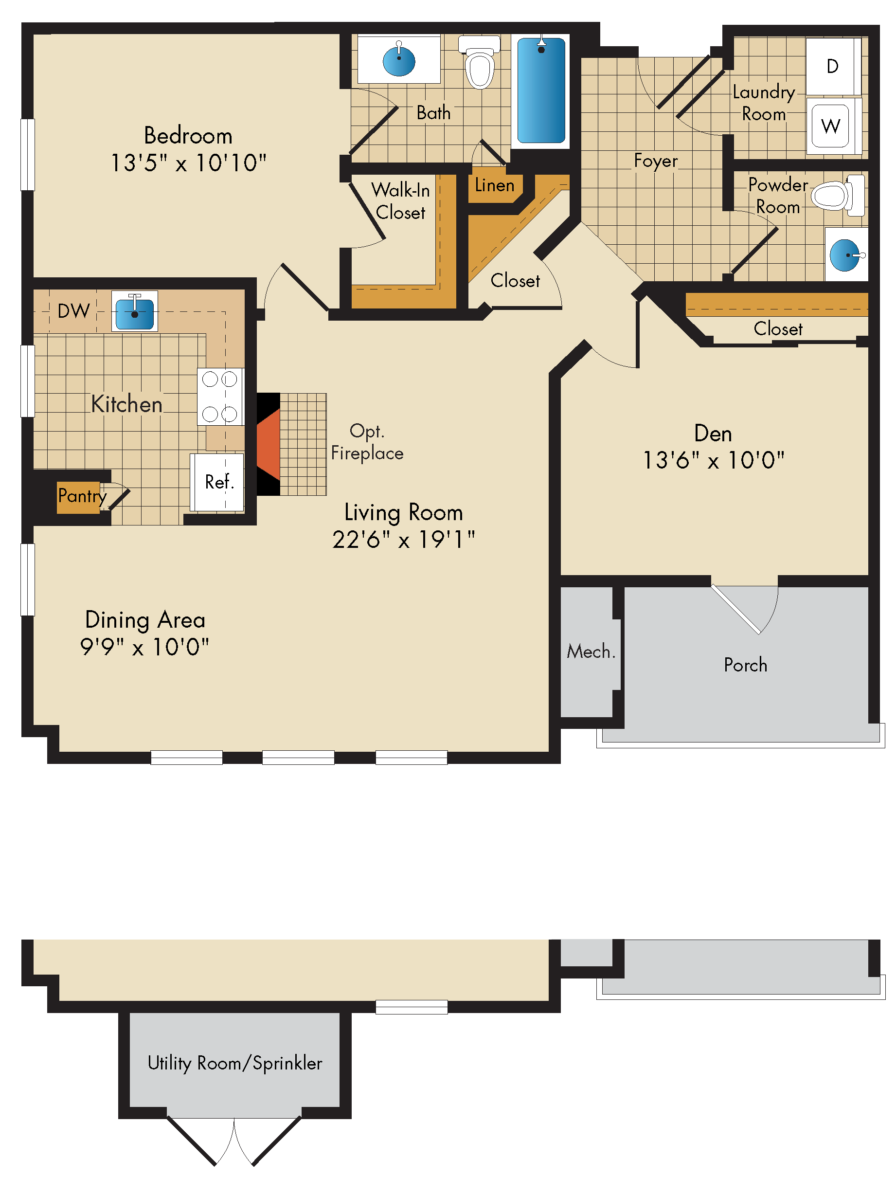 Apartment 274 floorplan